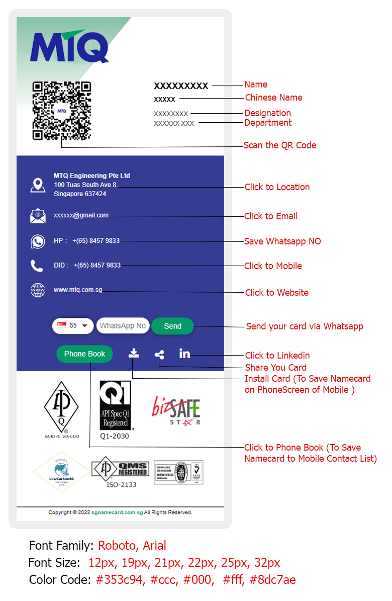 MTQ Engineering Works Pte Ltd - Singapore