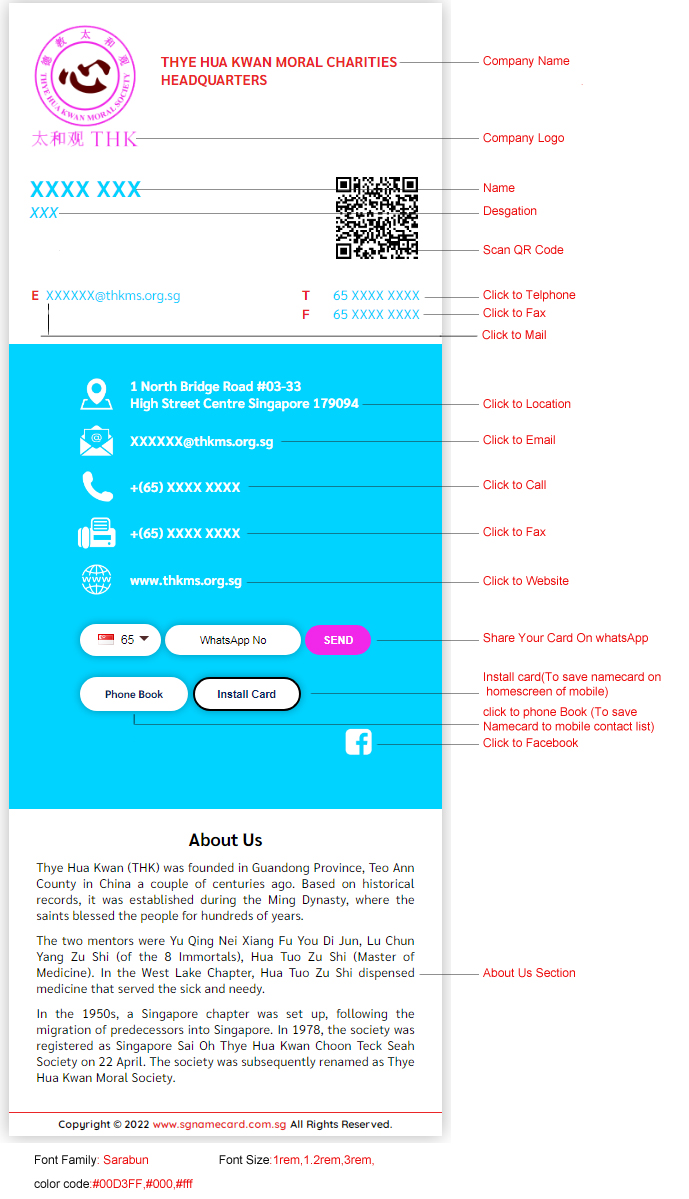 THYE HUA KWAN MORAL CHARITIES overview